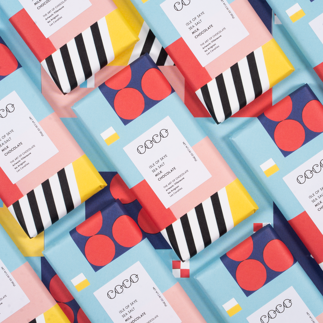 COCO Chocolatier Schokolade COCO | Isle of Skye Sea Salt Milk Chocolate Bar bei Nauli and Stories