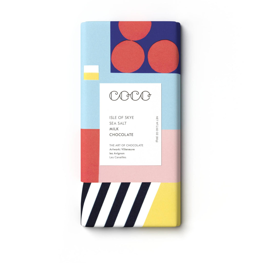 COCO Chocolatier Schokolade COCO | Isle of Skye Sea Salt Milk Chocolate Bar bei Nauli and Stories