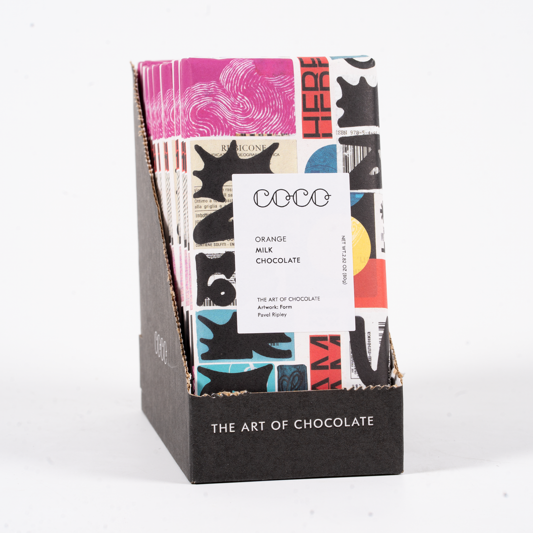 COCO Chocolatier Schokolade COCO | Orange Milk Chocolate Bar bei Nauli and Stories