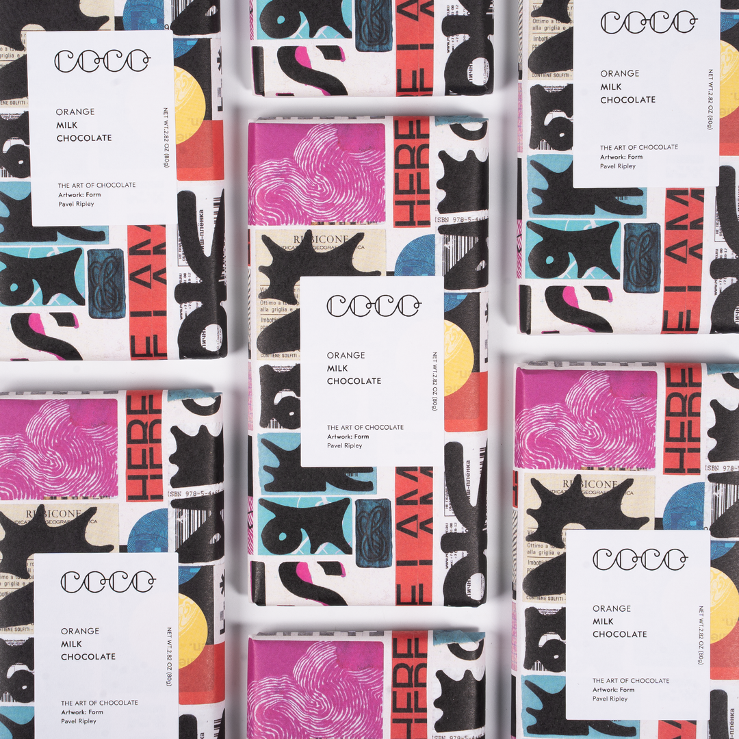 COCO Chocolatier Schokolade COCO | Orange Milk Chocolate Bar bei Nauli and Stories