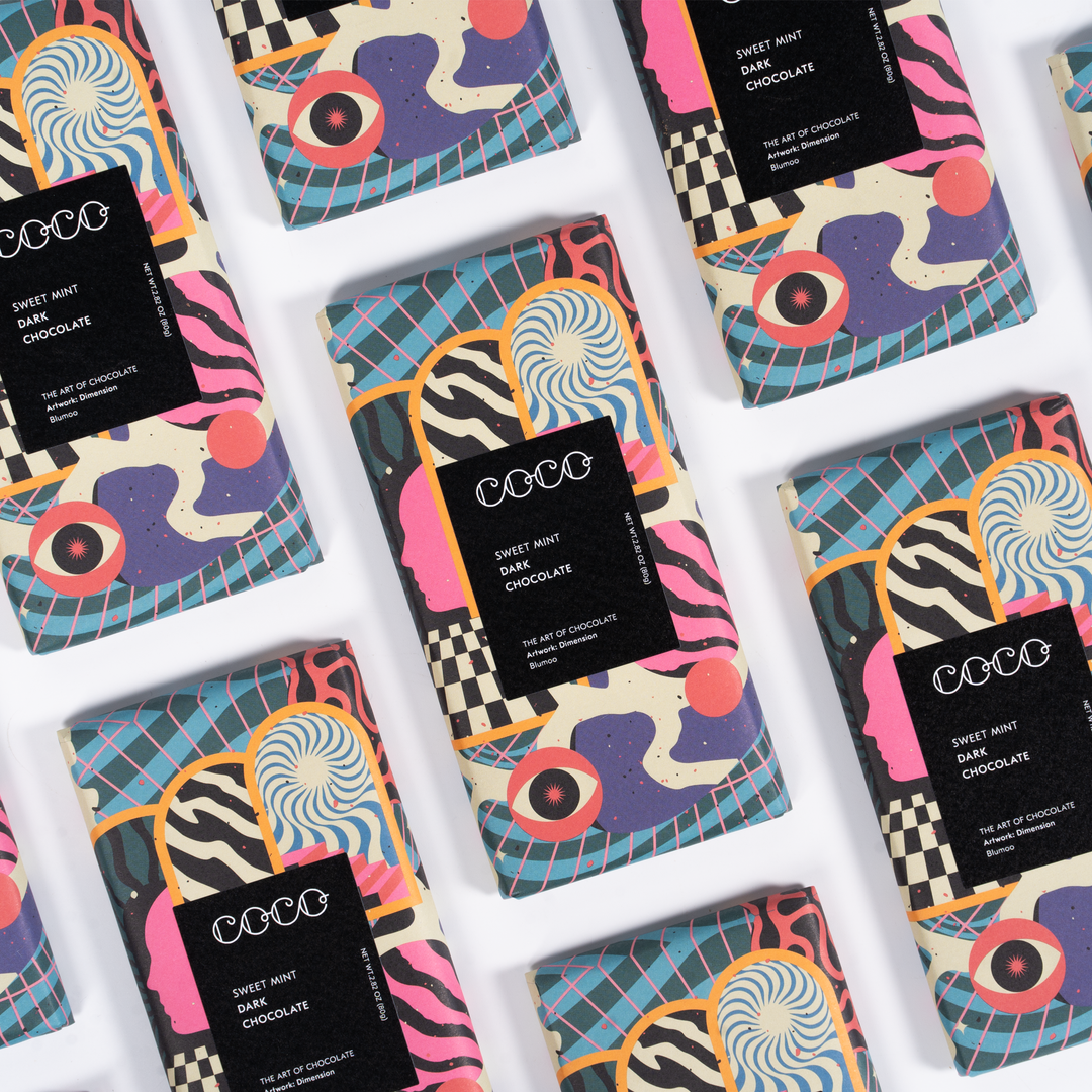 COCO Chocolatier Schokolade COCO | Sweet Mint Dark Chocolate Bar bei Nauli and Stories