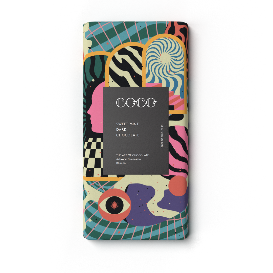 COCO Chocolatier Schokolade COCO | Sweet Mint Dark Chocolate Bar bei Nauli and Stories