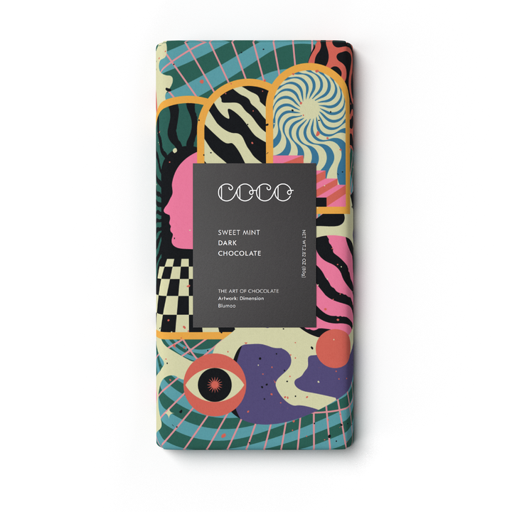 COCO Chocolatier Schokolade COCO | Sweet Mint Dark Chocolate Bar bei Nauli and Stories