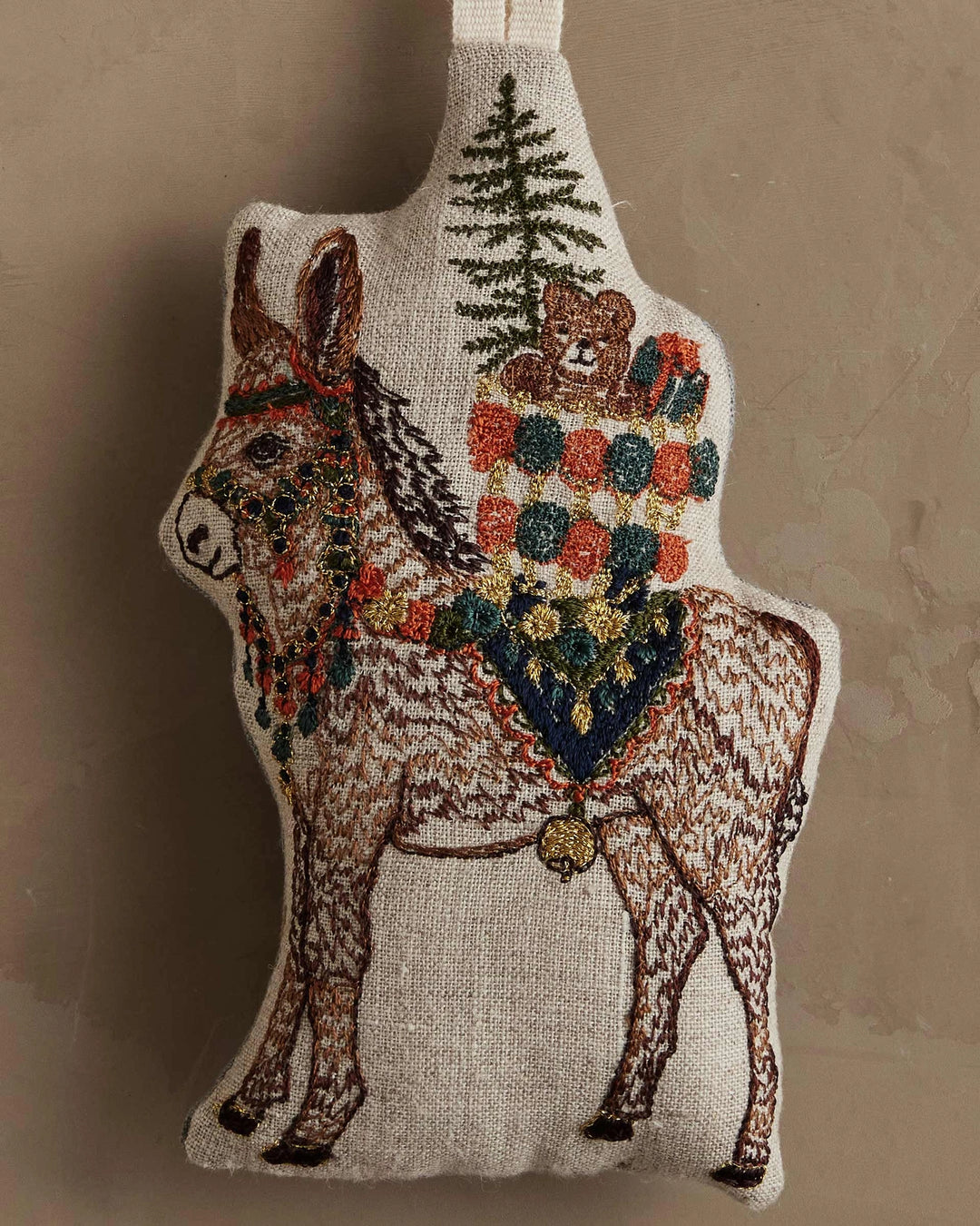 Coral &amp; Tusk Weihnachtsbaumanhänger Vorbestellung! Weihnachtsbaumanhänger Christmas Donkey bei Nauli and Stories