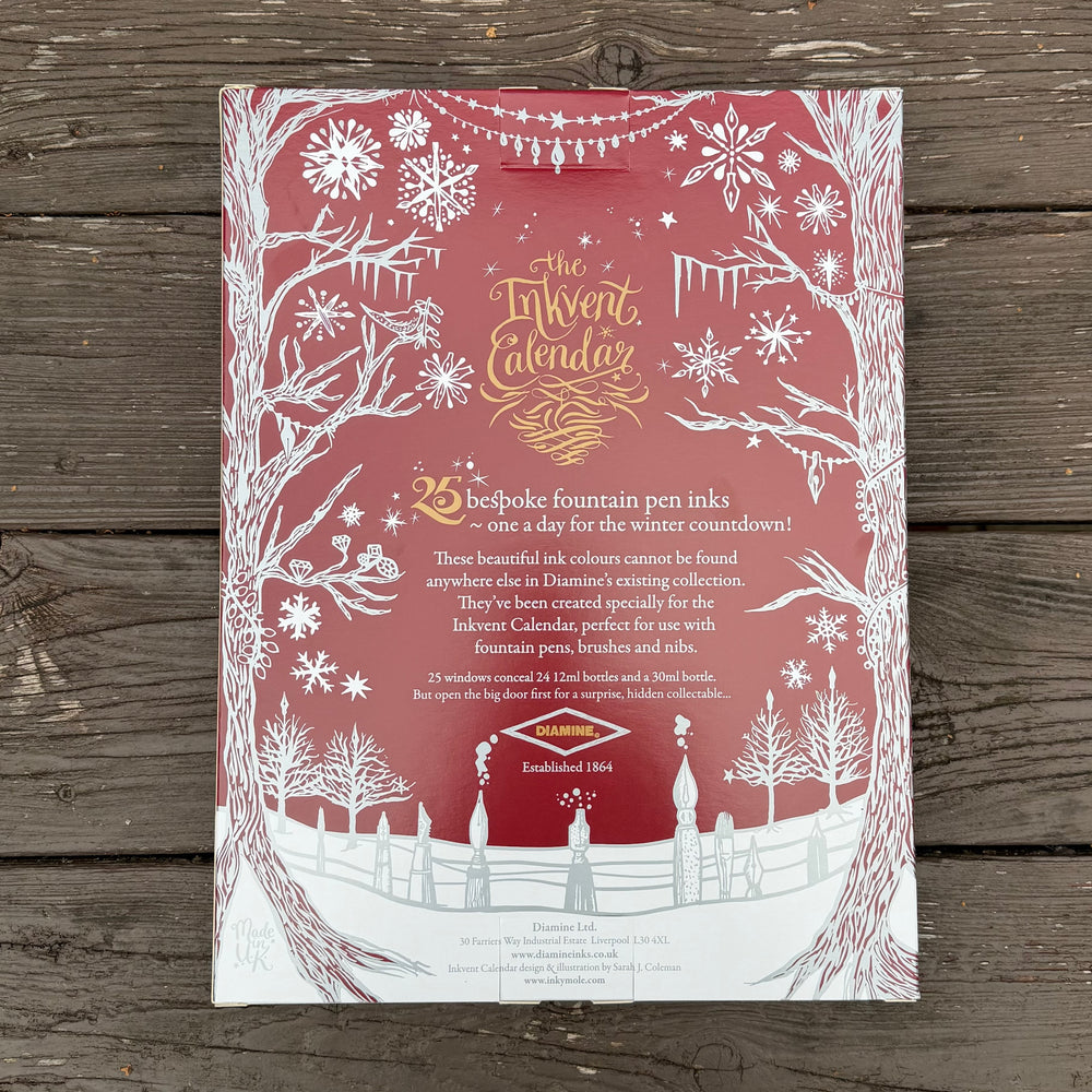 Diamine Füllertinte Inkvender - Diamine Tinten - Adventskalender bei Nauli and Stories