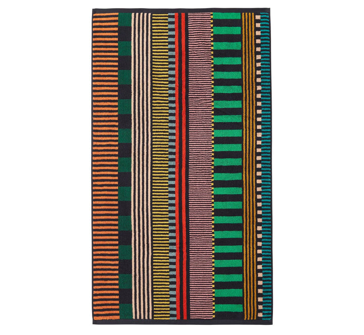 Donna Wilson Handtuch Badetuch Multi Stripe, 70 x 125 cm