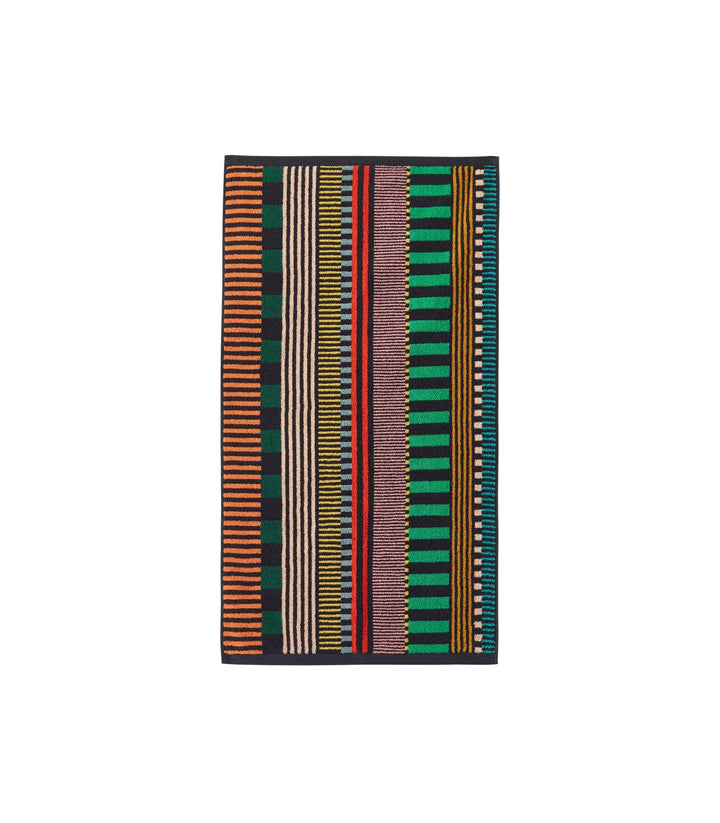 Donna Wilson Handtuch Handtuch Multi Stripe, 50x90cm