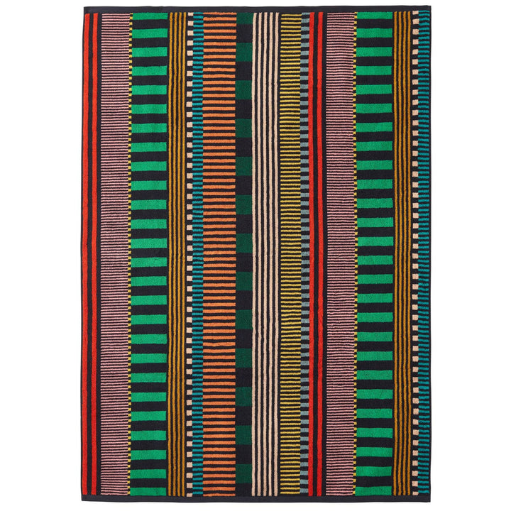 Donna Wilson Handtuch Riesenhandtuch Multi Stripe, 100 x 150 cm