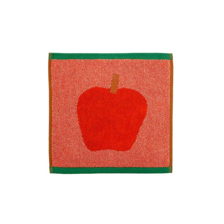 Donna Wilson Handtuch Waschlappen / Gästehandtuch Tutti Frutti  | 30x30 cm bei Nauli and Stories