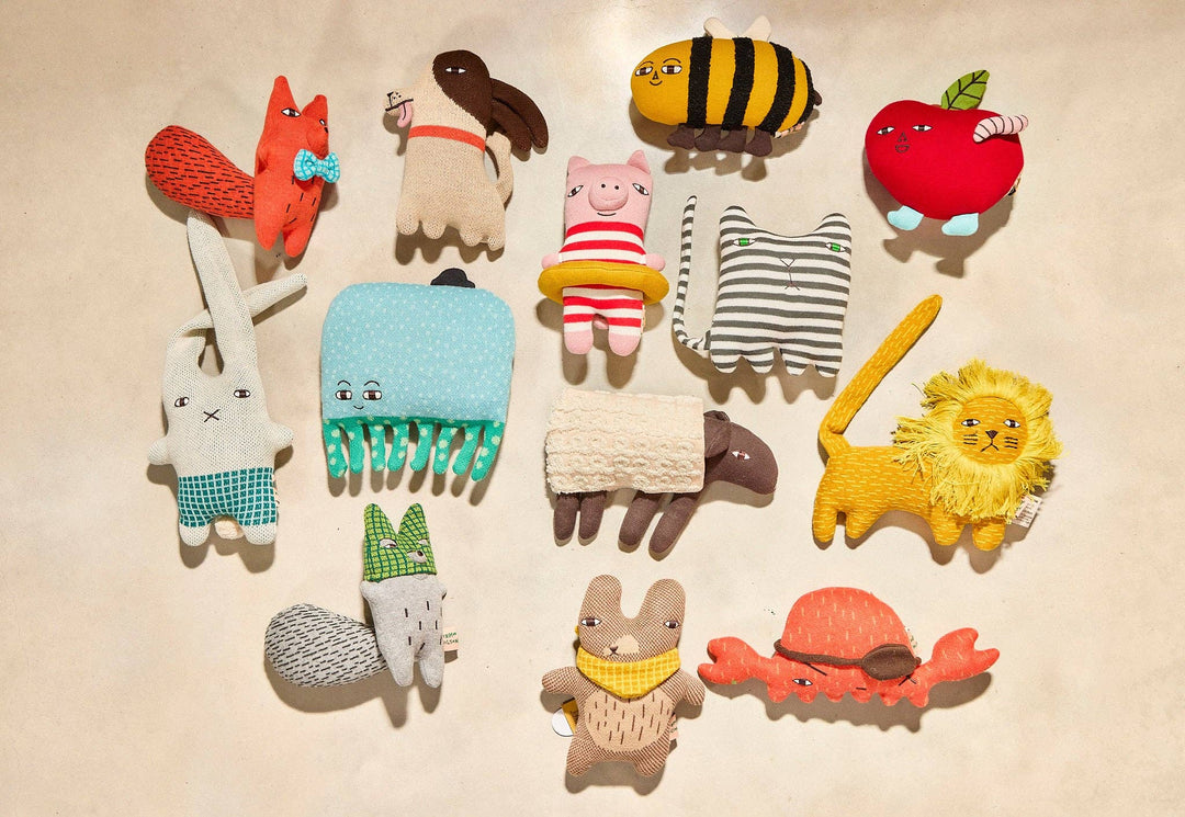 Donna Wilson Stofftiere Mitch Pig - Cotton Wee One bei Nauli and Stories