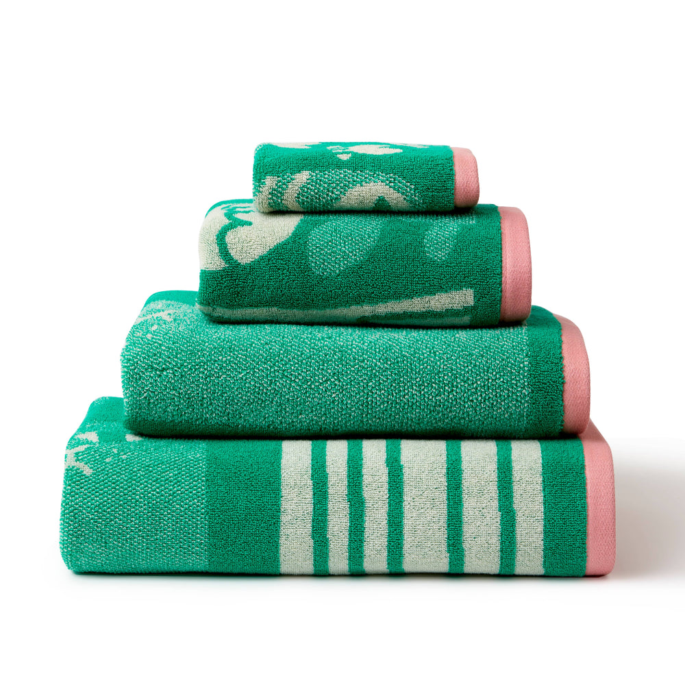 Donna Wilson The Birds and Bees Face cloth (Wash Cloth) bei Nauli and Stories