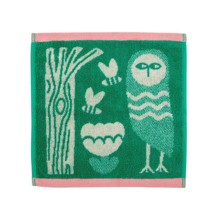 Donna Wilson The Birds and Bees Face cloth (Wash Cloth) bei Nauli and Stories