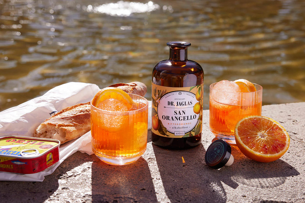 Dr. Jaglas Alkoholfreies Getränk San Orangello – alkoholfreier Aperitif | Bitterorangen bei Nauli and Stories