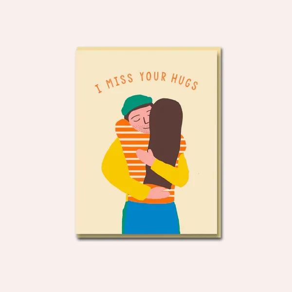 Emma Cooter Draws Sehnsucht Grußkarte - Hugs