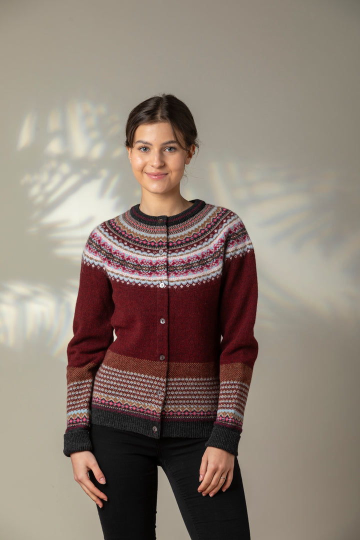 Éribe Alpine Cardigan Potpourri