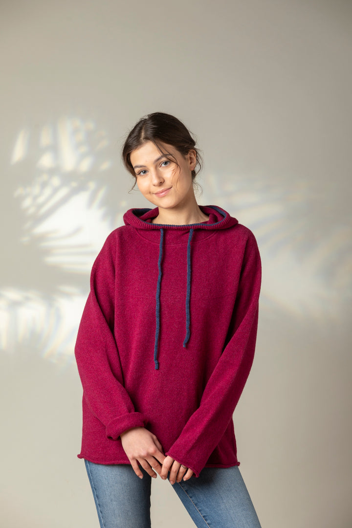 Éribe Corry Hoody Sweater Rosehip