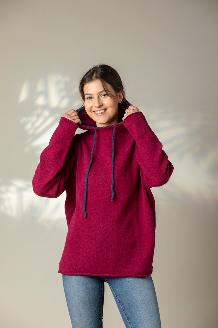 Éribe Corry Hoody Sweater Rosehip