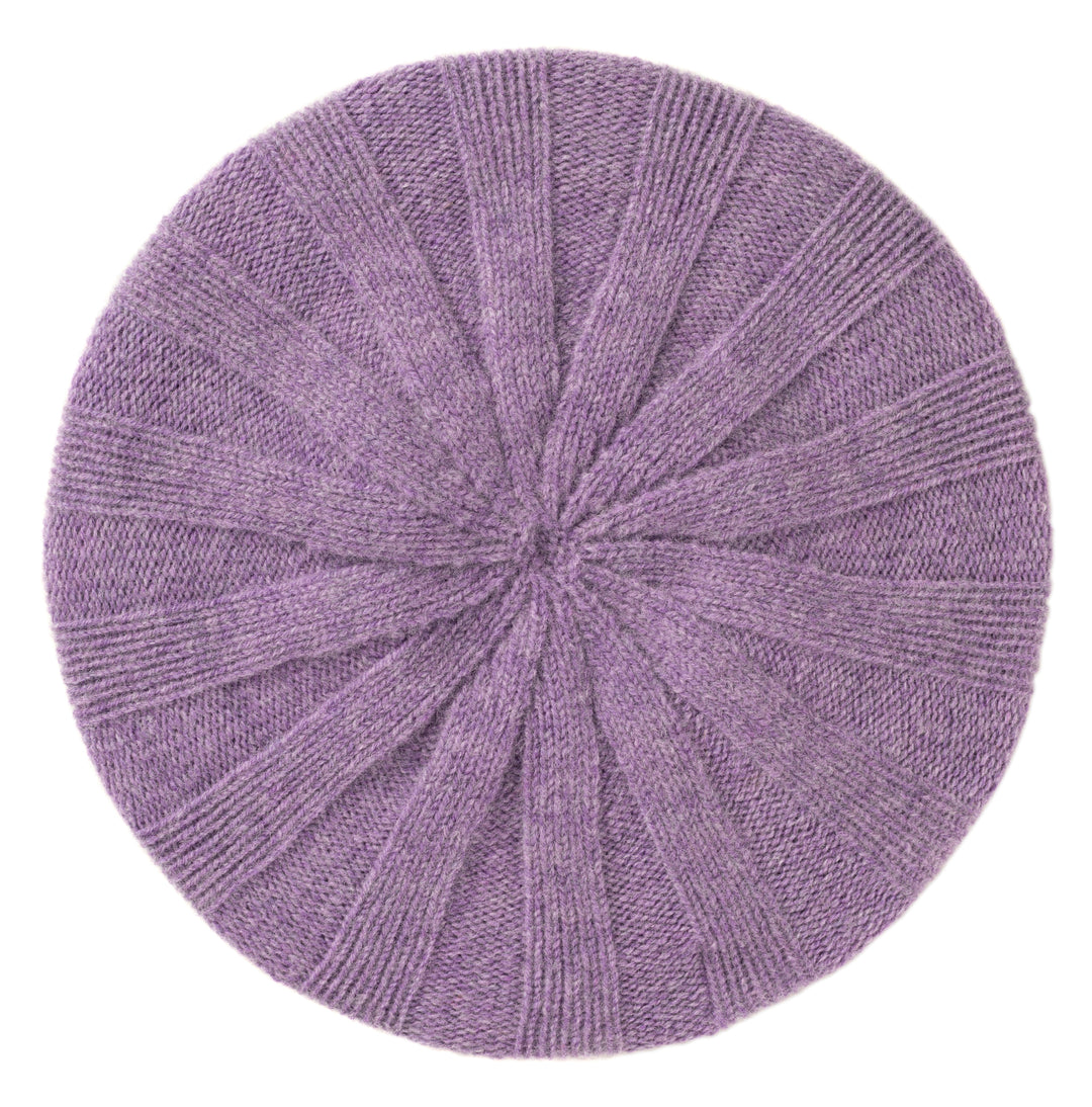 Eribé Mütze Bowden Rib Beret Dahlia bei Nauli and Stories