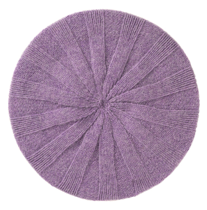 Eribé Mütze Bowden Rib Beret Dahlia bei Nauli and Stories