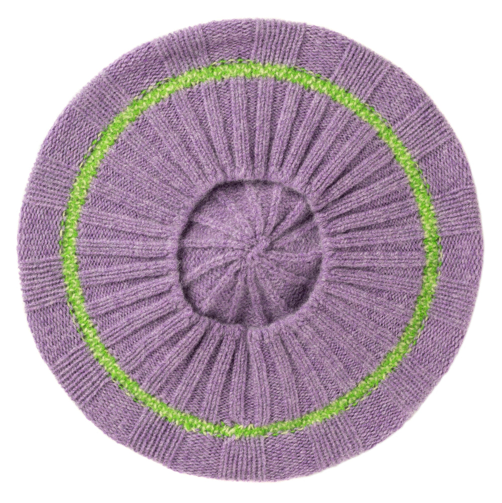 Eribé Mütze Bowden Rib Beret Dahlia bei Nauli and Stories