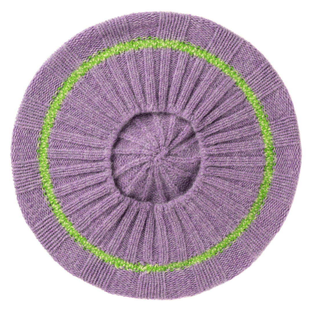 Eribé Mütze Bowden Rib Beret Dahlia bei Nauli and Stories