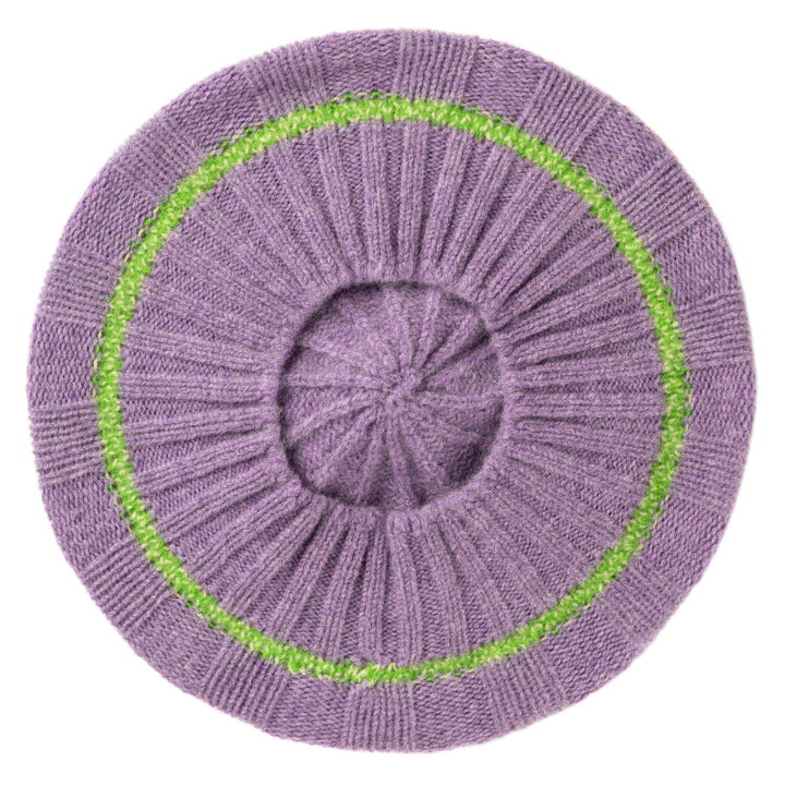 Eribé Mütze Bowden Rib Beret Dahlia bei Nauli and Stories