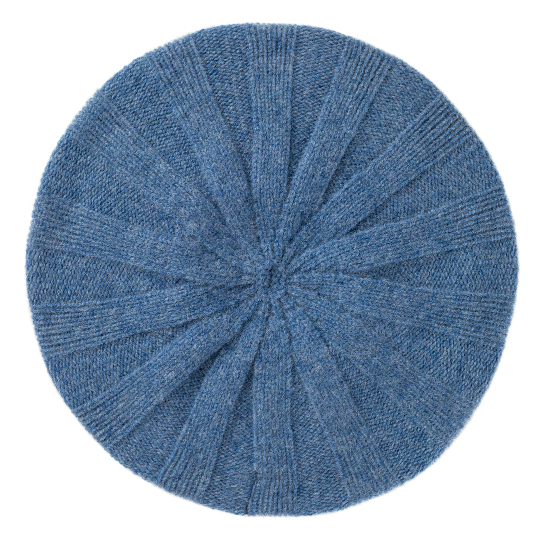 Eribé Mütze Bowden Rib Beret Denim bei Nauli and Stories