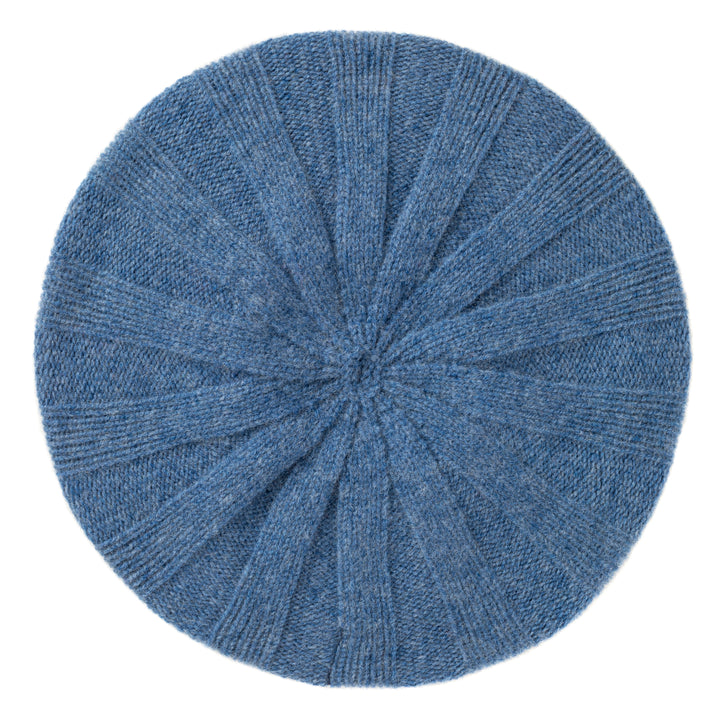 Eribé Mütze Bowden Rib Beret Denim bei Nauli and Stories