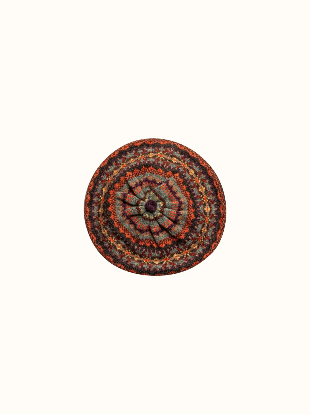 Eribé Mütze Alloa Beret (H4062) (Braemar-Oakley) bei Nauli and Stories