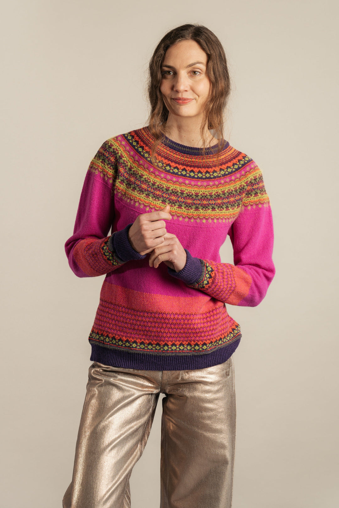 Eribé Pullover Alpine Sweater Jazz bei Nauli and Stories