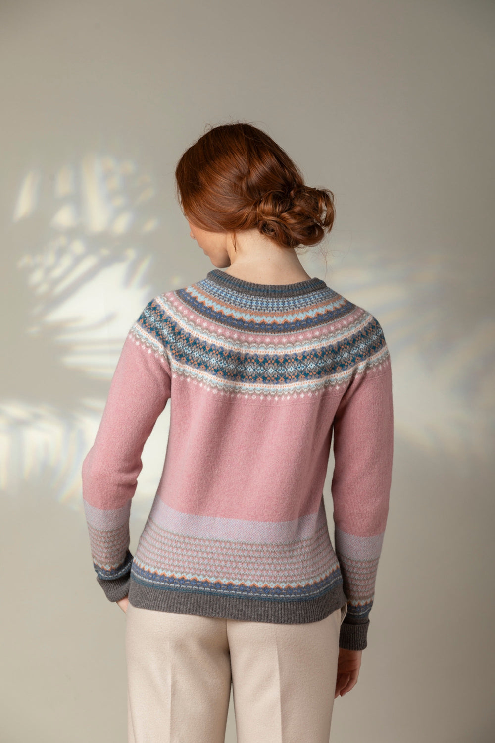 Eribé Pullover Alpine Sweater Vintage Pink bei Nauli and Stories