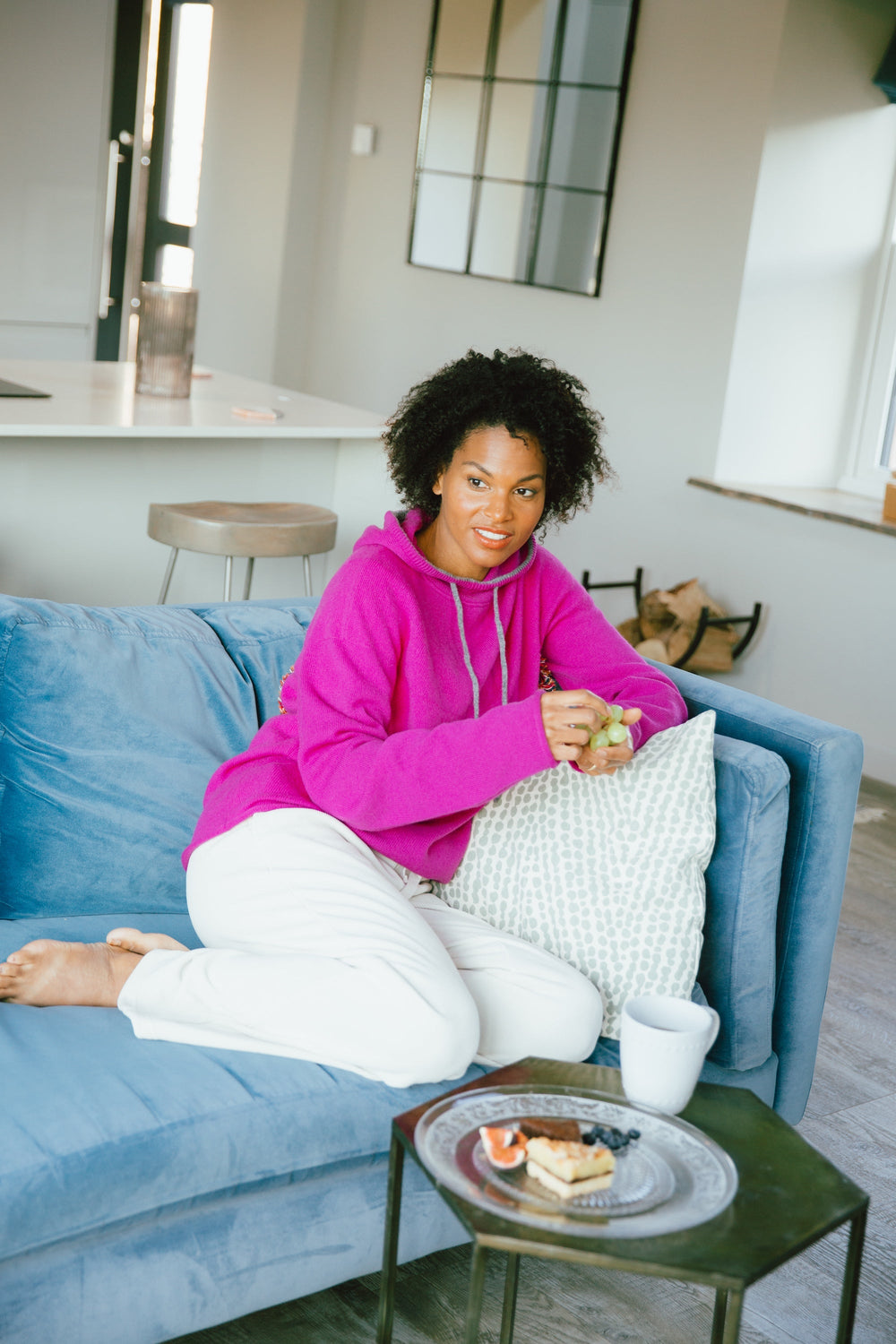 Eribé Pullover Corry Hoody Sweater Honesty bei Nauli and Stories