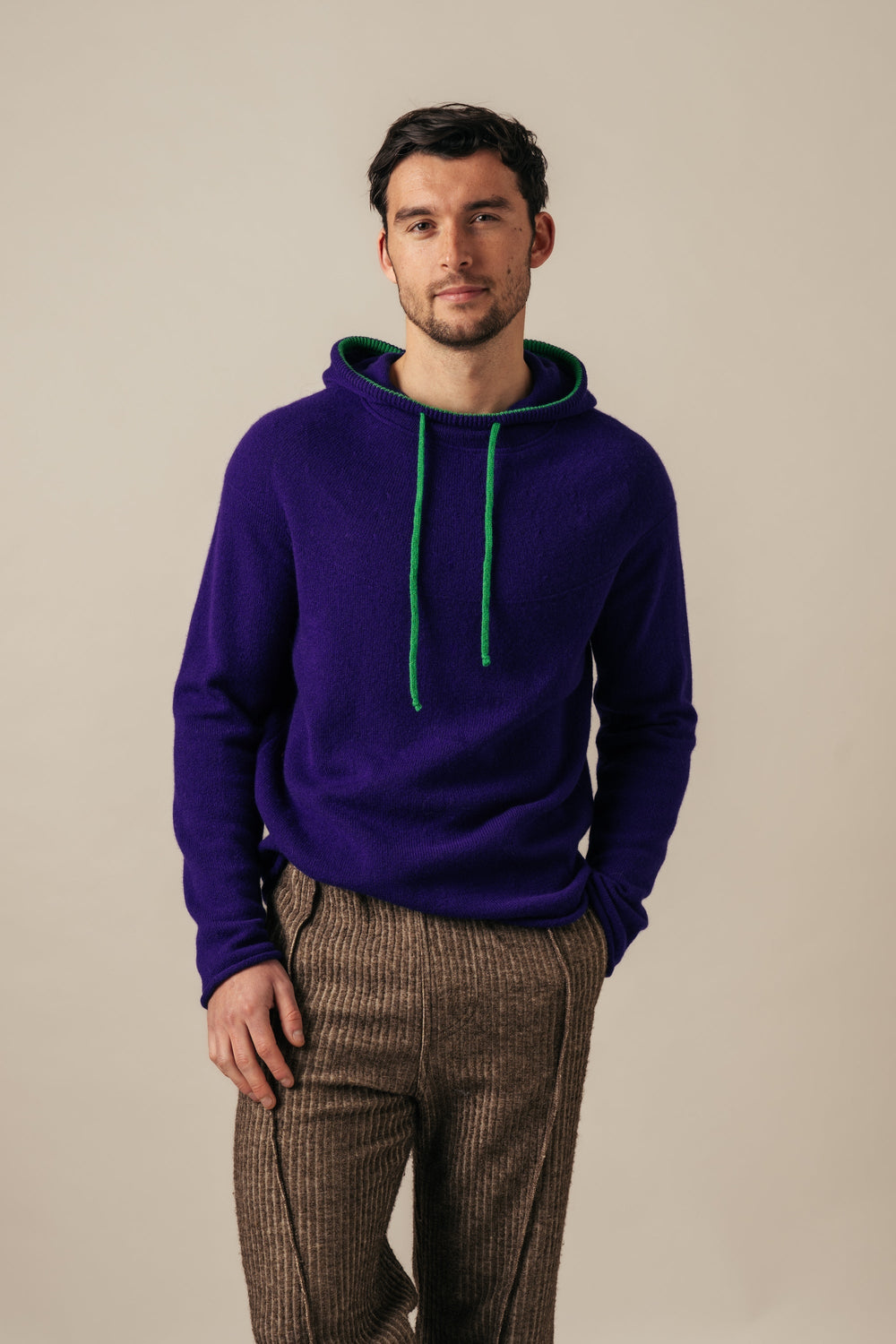 Eribé Pullover Corry Hoody Sweater Nightfall bei Nauli and Stories