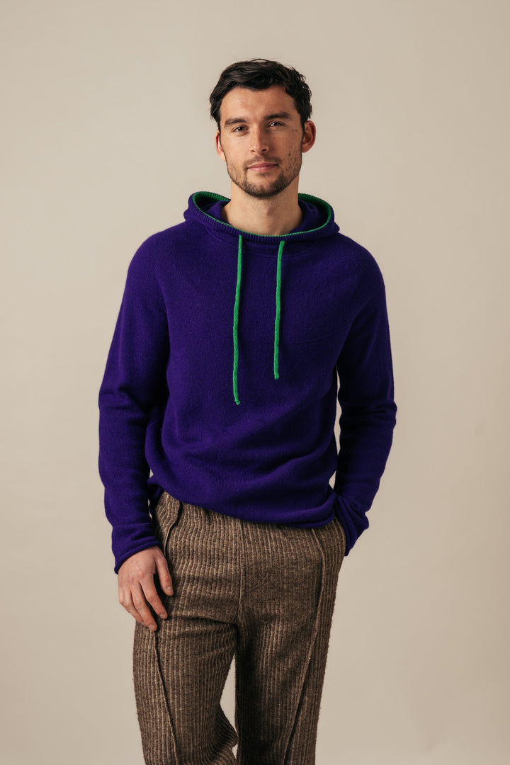 Eribé Pullover Corry Hoody Sweater Nightfall bei Nauli and Stories