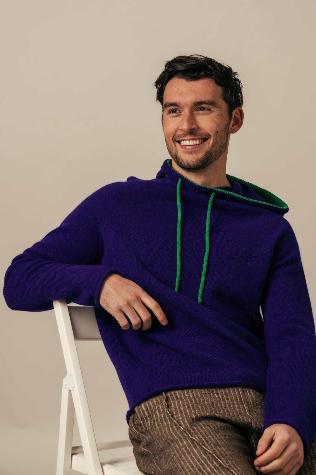 Eribé Pullover Corry Hoody Sweater Nightfall bei Nauli and Stories