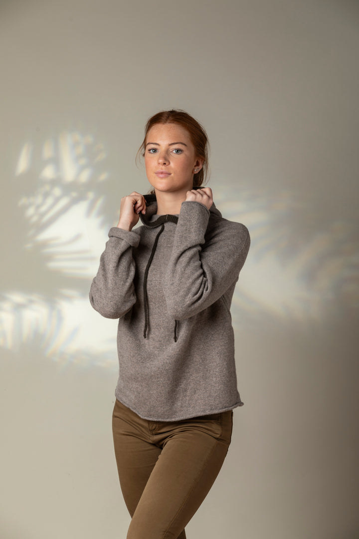 Eribé Pullover Corry Hoody Sweater Vole bei Nauli and Stories