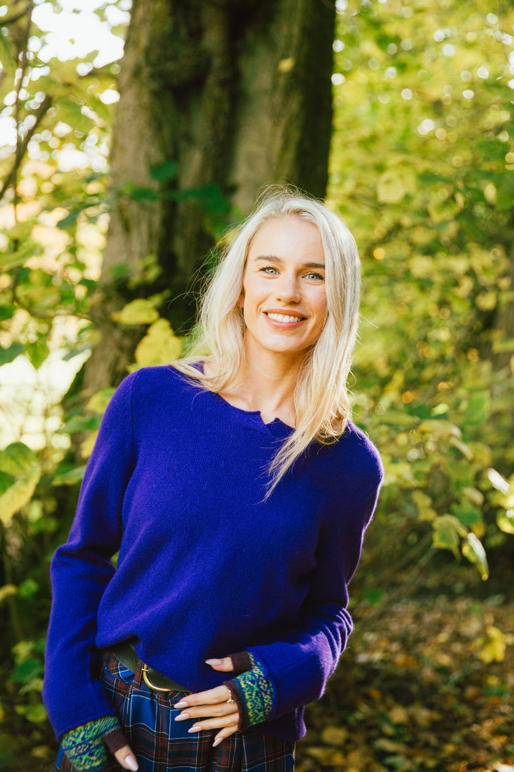 Eribé Pullover Corry Top Nightfall bei Nauli and Stories