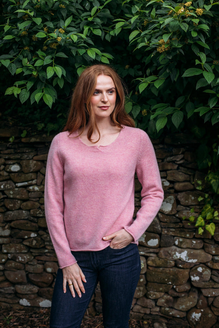 Eribé Pullover Corry Top Pink Haze bei Nauli and Stories