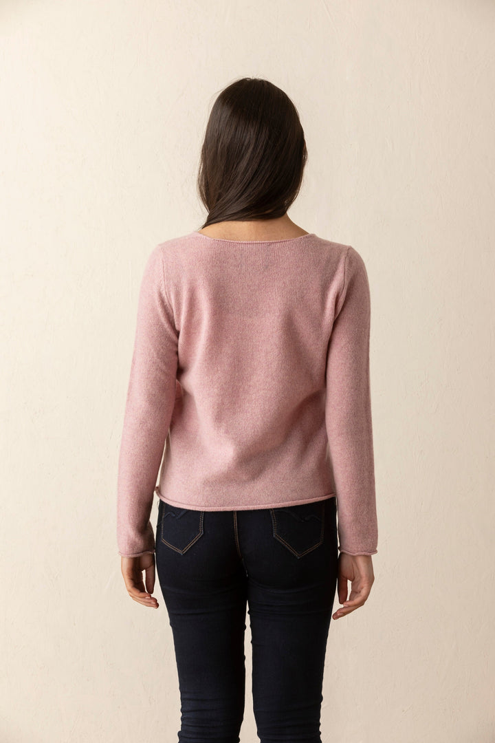 Eribé Pullover Corry Top Pink Haze bei Nauli and Stories