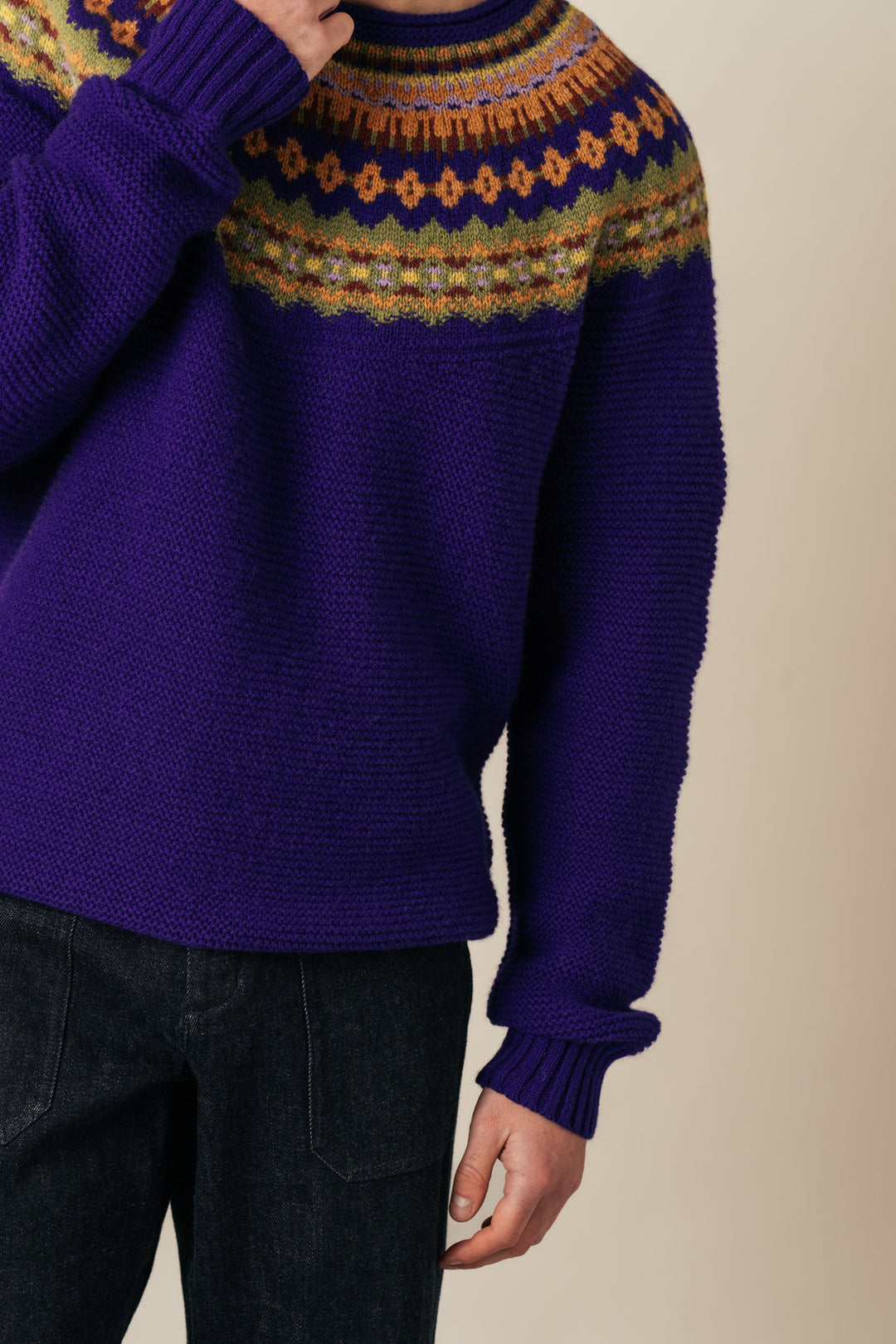 Eribé Pullover Stoneybrek Sweater Nightfall bei Nauli and Stories