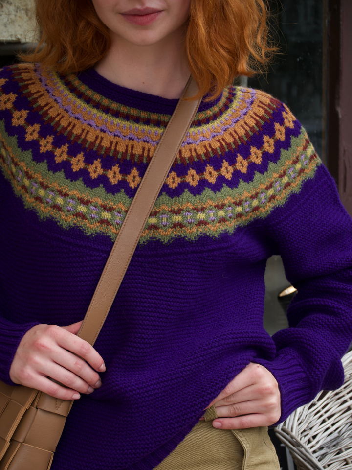Eribé Pullover Stoneybrek Sweater Nightfall bei Nauli and Stories