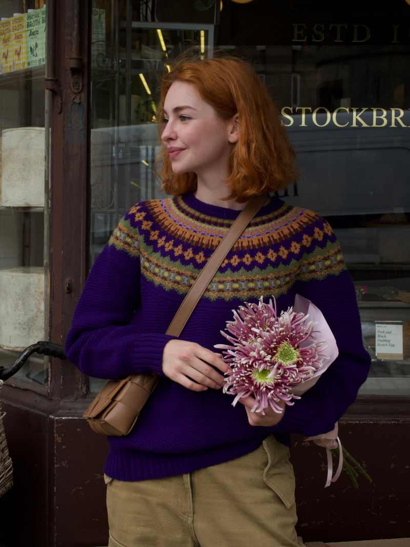 Eribé Pullover Stoneybrek Sweater Nightfall bei Nauli and Stories