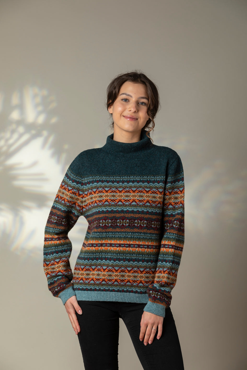 Éribe Pullover Winterpullover Kinross High Neck Sweater Prelude