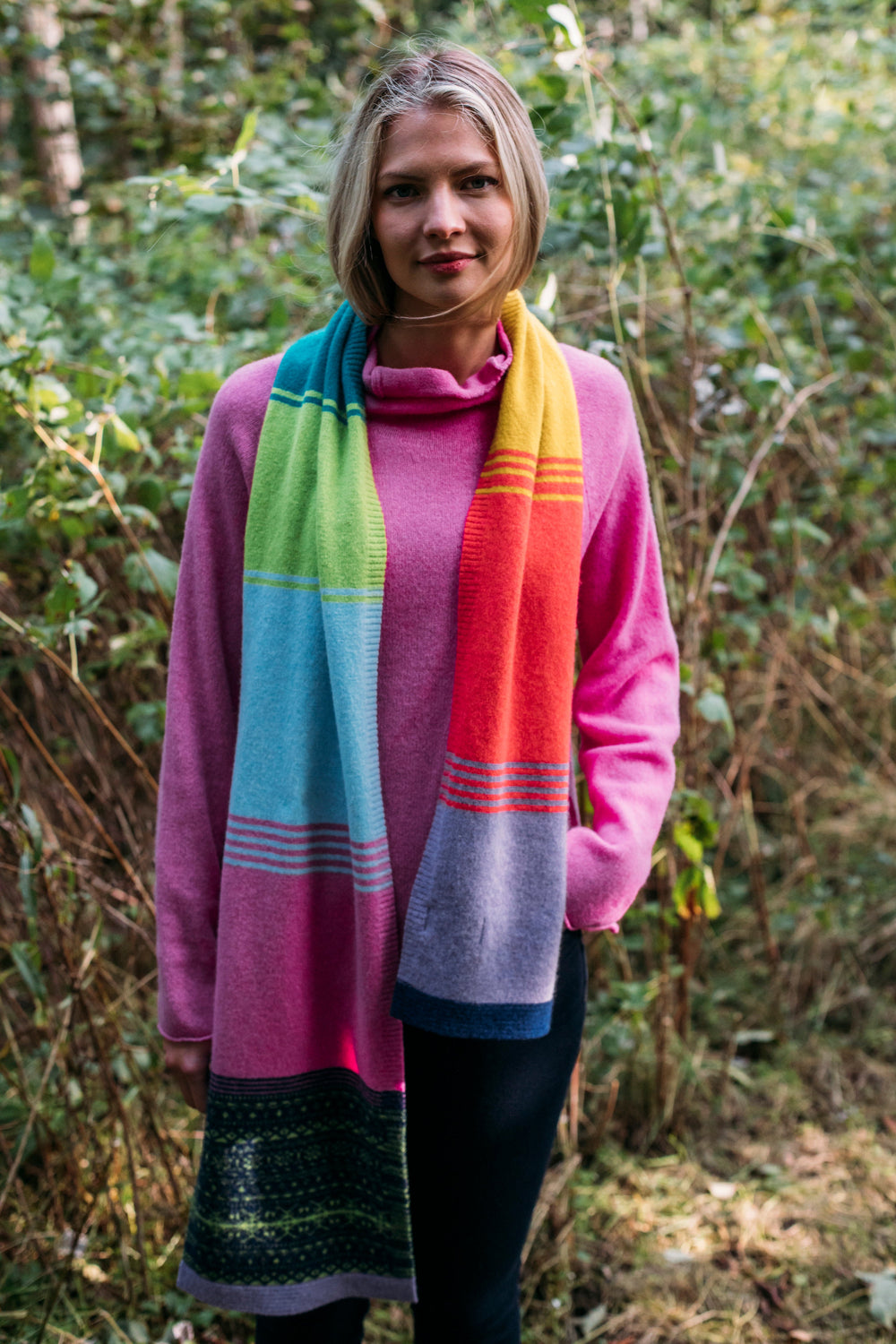 Éribe Schal Alloa Stripe Scarf Molly-Calla