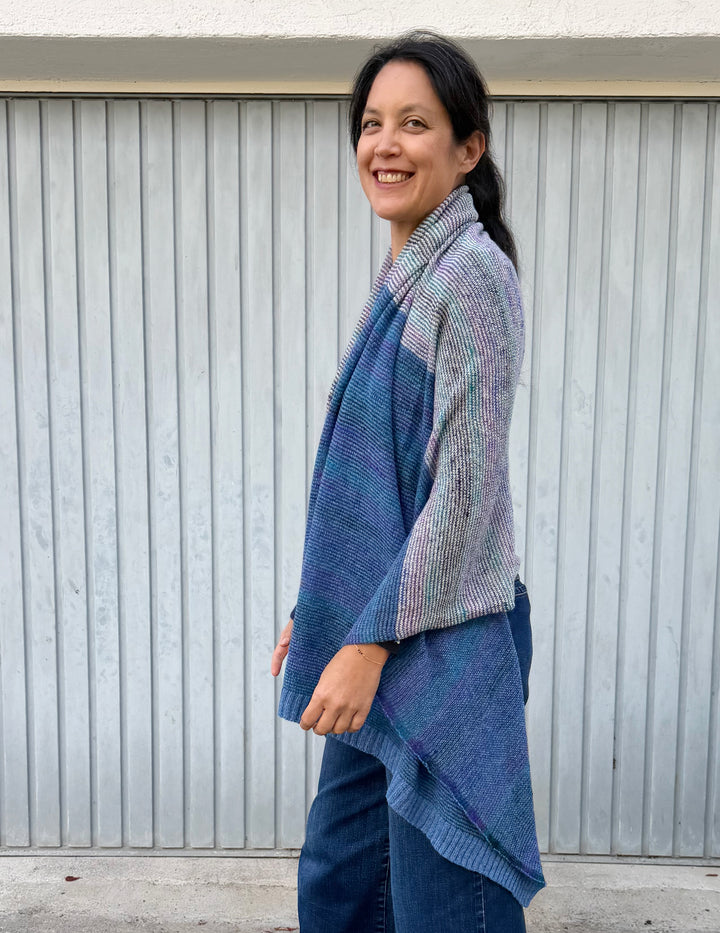Eribé Schal Treeline Wrap | Classic | breiter Schal aus Lammwolle bei Nauli and Stories