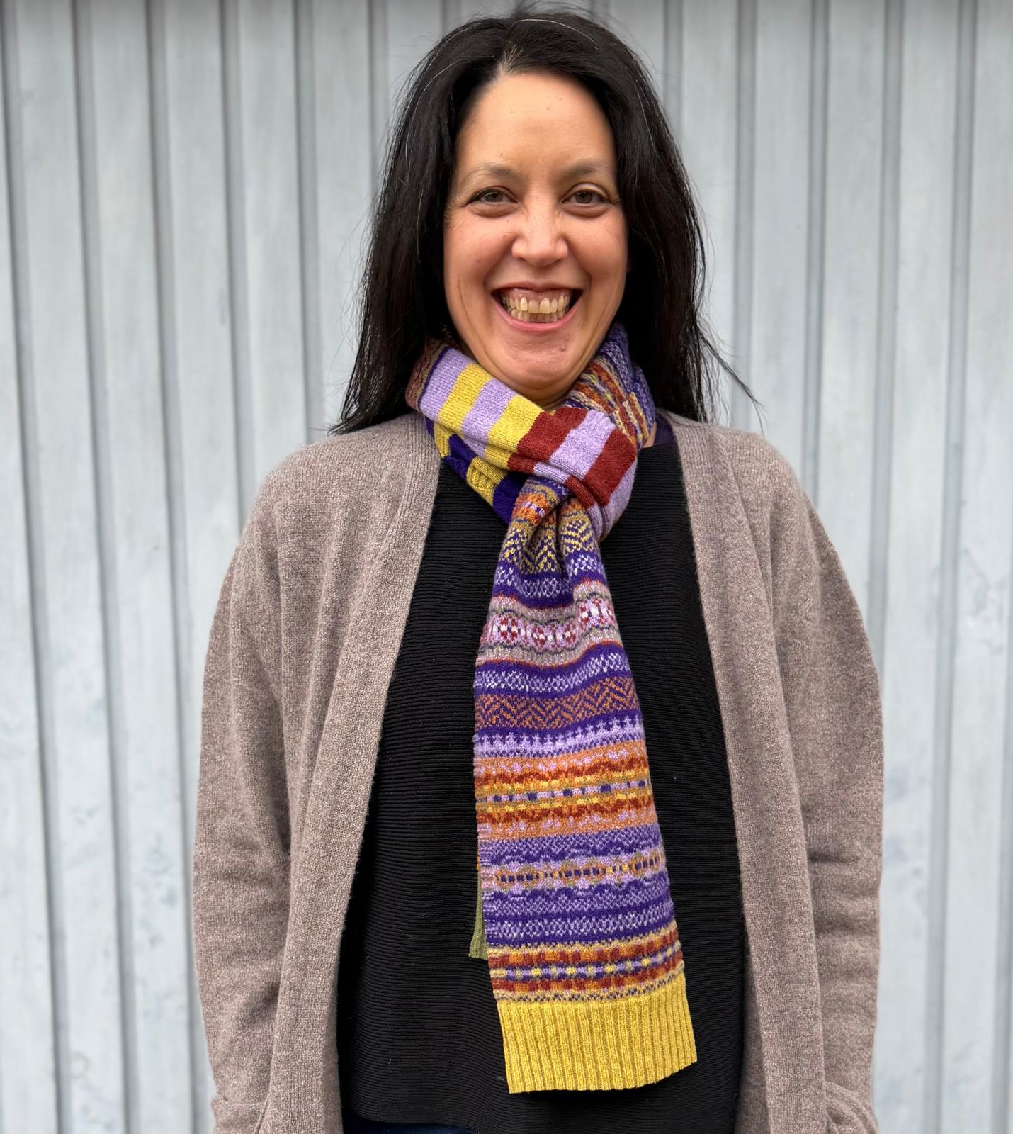 Stobo Scarf Mulberry – Nauli