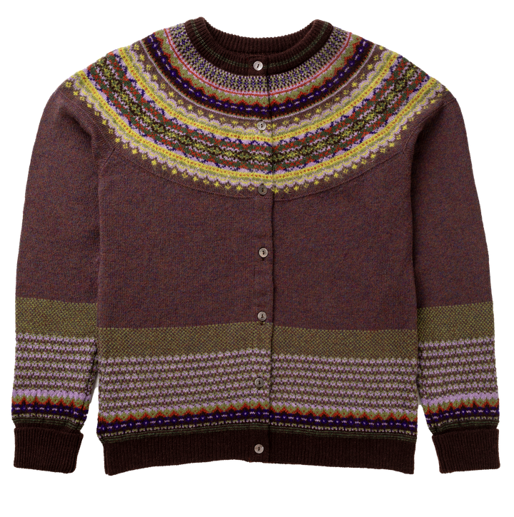 Eribé Strickjacke Alpine Cardigan Heather bei Nauli and Stories