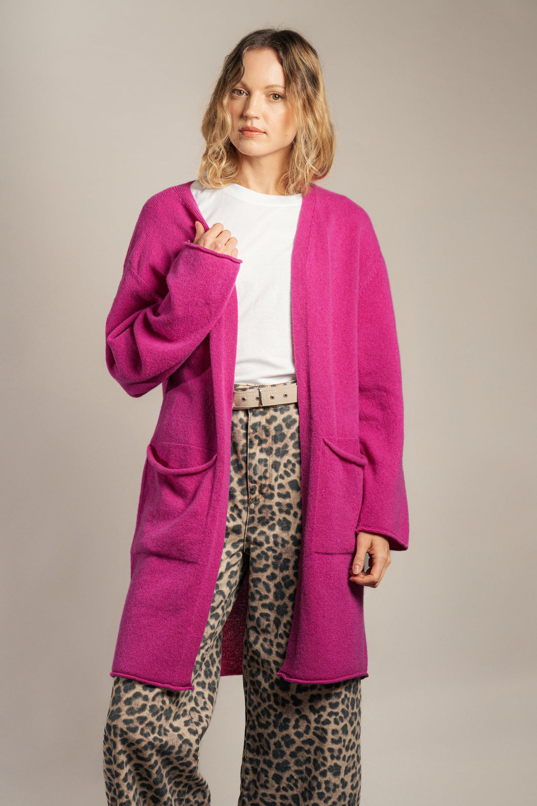 Eribé Strickmantel Strickmantel Corry Long Cardigan Honesty bei Nauli and Stories