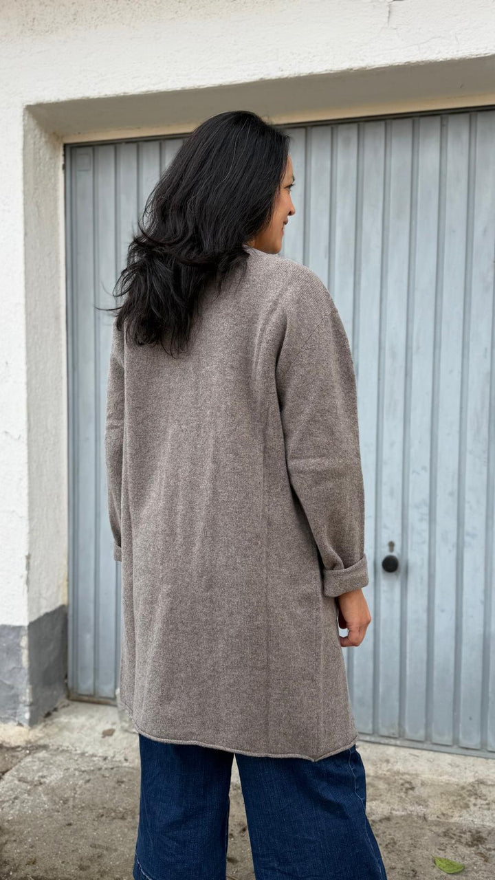 Eribé Strickmantel Strickmantel Corry Long Cardigan Vole bei Nauli and Stories