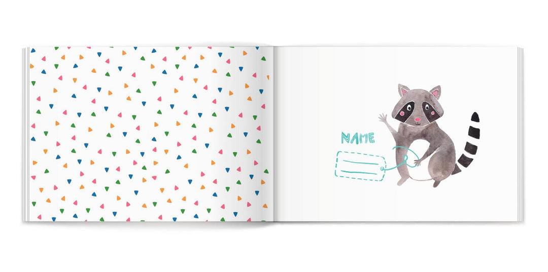 Frau Ottilie Erinnerungsbuch Kindergartenfreundebuch Tiere bei Nauli and Stories